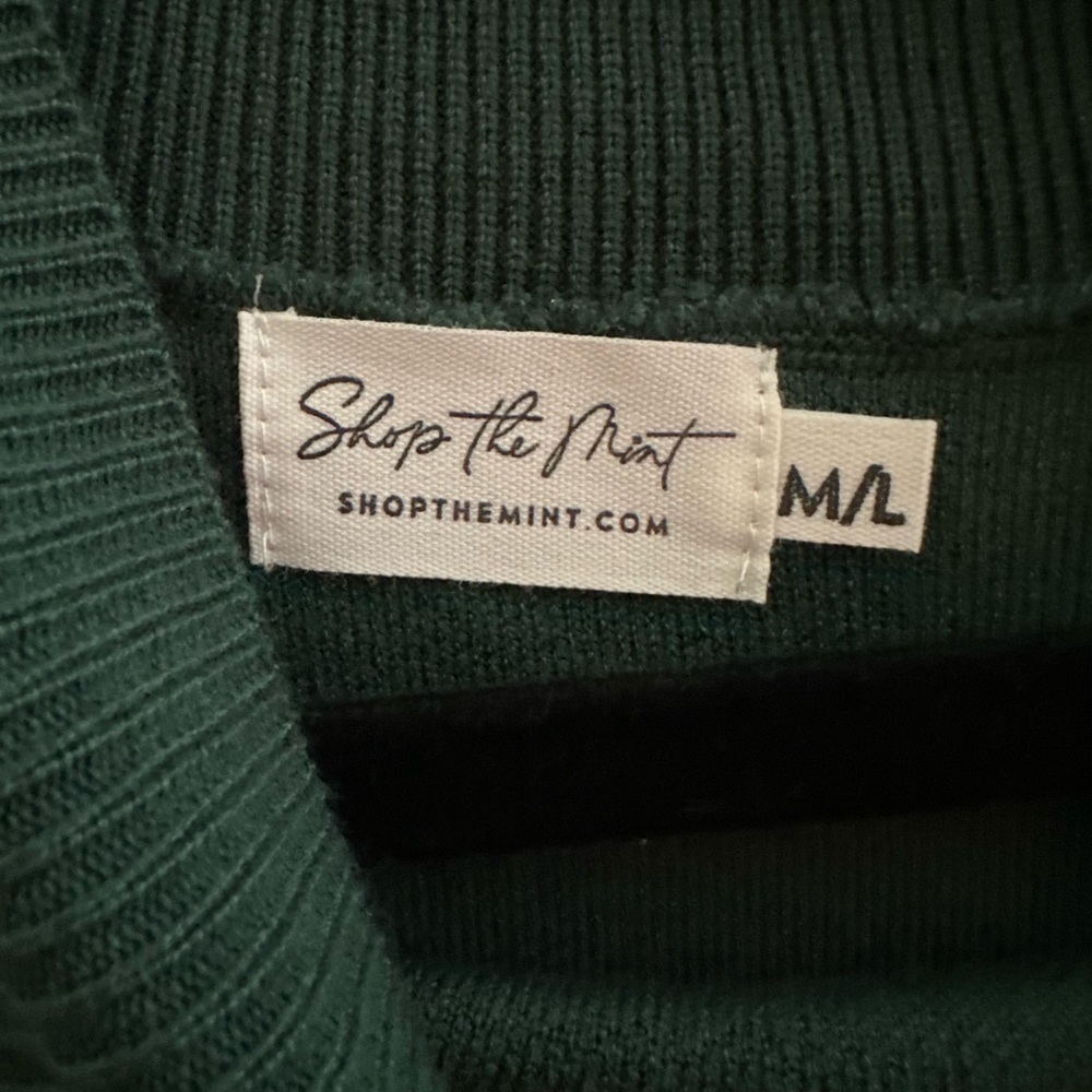 Shop The Mint Green Sweater M/L